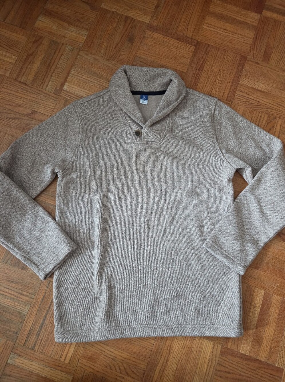 Old Navy Kid's Beige Turtleneck Pullover Sweater